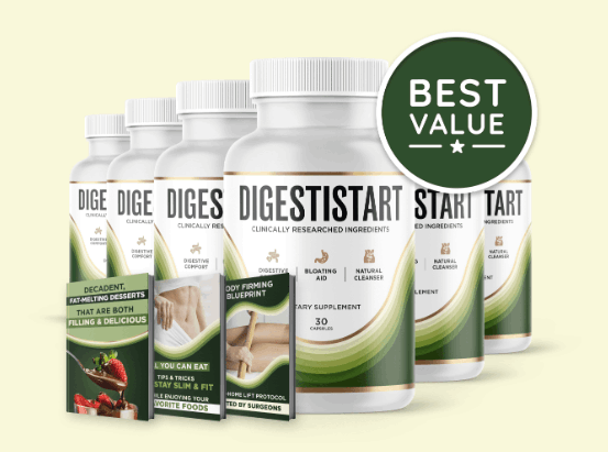 DigestiStart Best Natural Gut Cleanse supplement for usa 2025